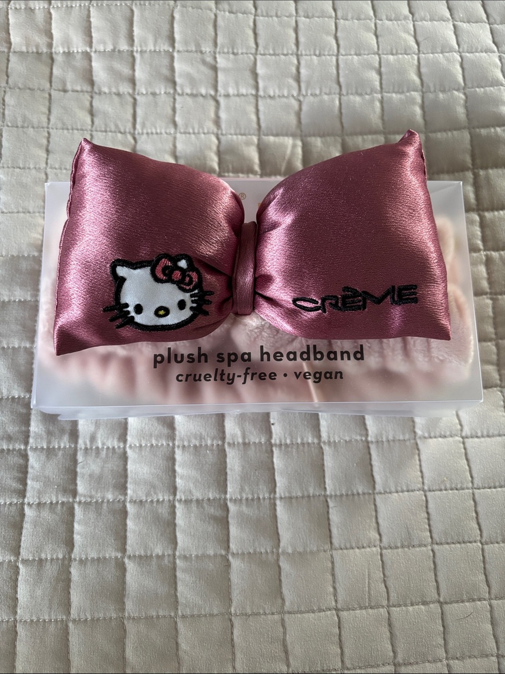 Crème x Hello Kitty Plush Spa Headband